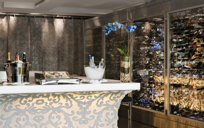 Bar van Hotel Puerta America in Madrid