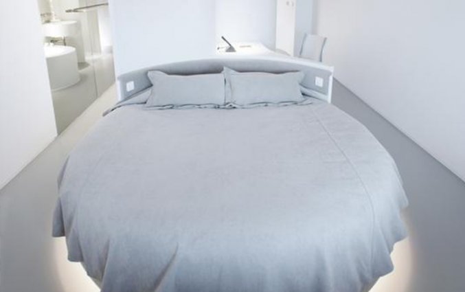 Tweepersoonskamer van Hotel Puerta America in Madrid