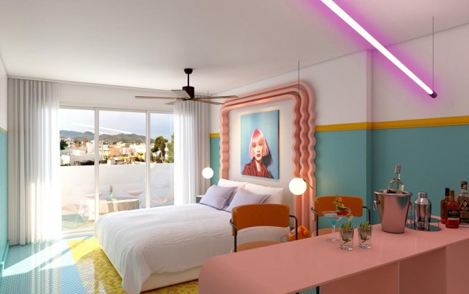 Suite van Hotel Paradiso Art op Ibiza