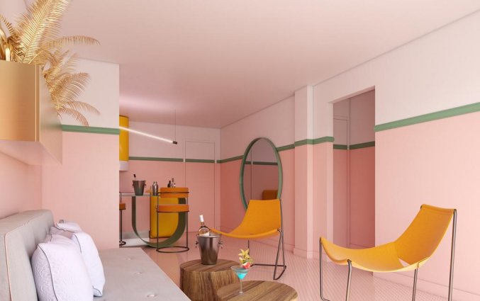 Suite van Hotel Paradiso Art op Ibiza