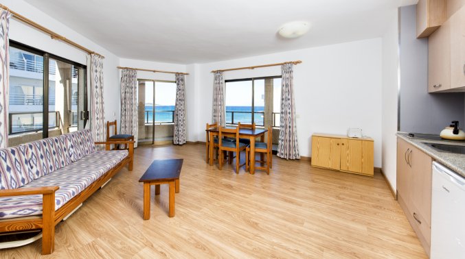 Huiskamer van Appartementen Arcos Playa Mallorca