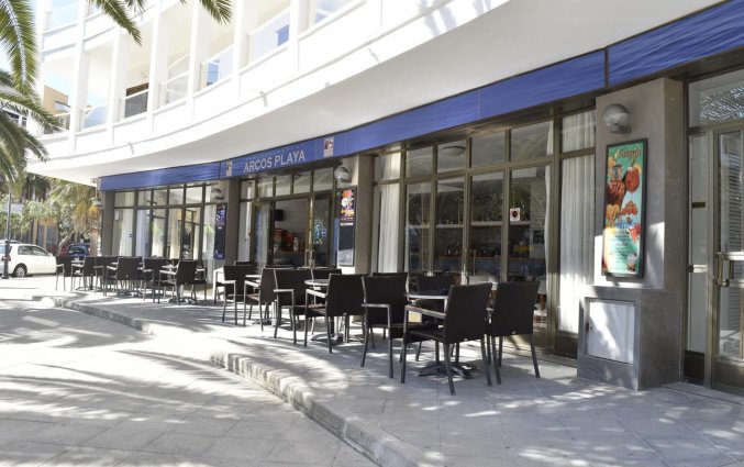 Terras van Appartementen Arcos Playa Mallorca