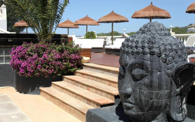 Terras van hotel Boutique Bon Repos in Mallorca