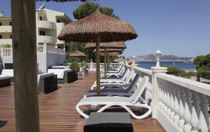 Terras van hotel Boutique Bon Repos in Mallorca