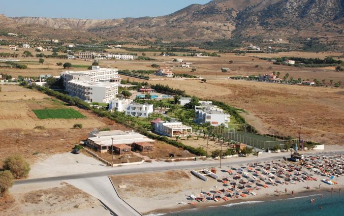 Bovenaanzicht van Hotel Sovereign Beach op Kos