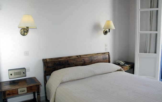 Tweepersoonskamer van Hotel Vienoula's Garden op Mykonos