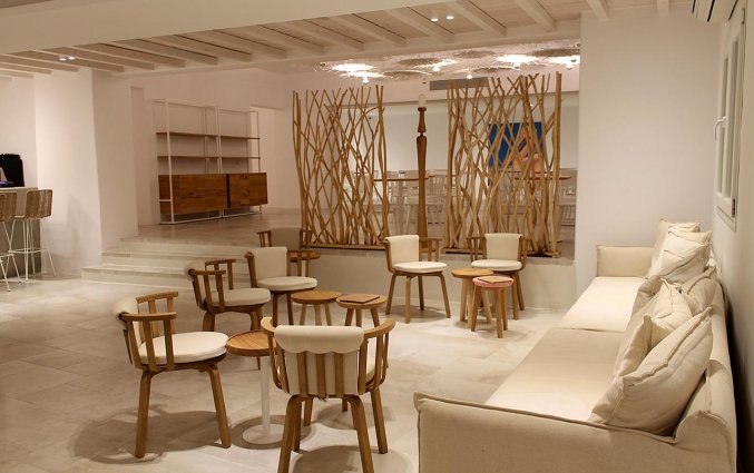 ZIthoek van Hotel Vienoula's Garden op Mykonos