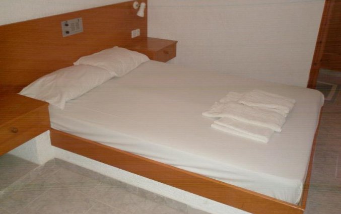 Tweepersoonskamer van Hotel Artemis op Mykonos