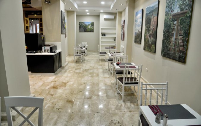 Ontbijtzaal van Hotel Atarazanas Boutique in Malaga