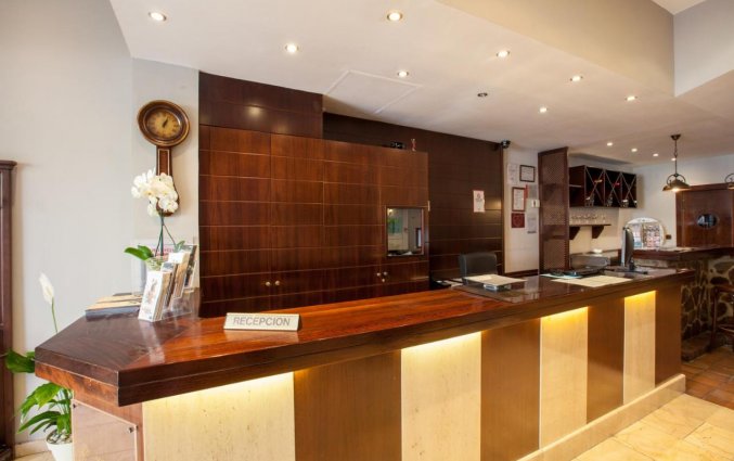 Receptie van Hotel Don Paco in Malaga