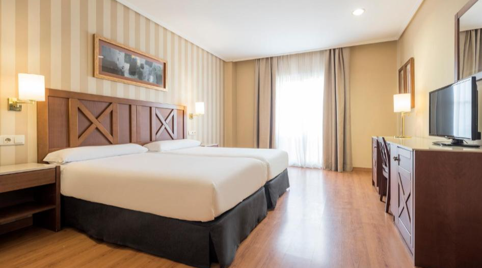 Tweepersoonskamer van Ilunion Alcora Sevilla