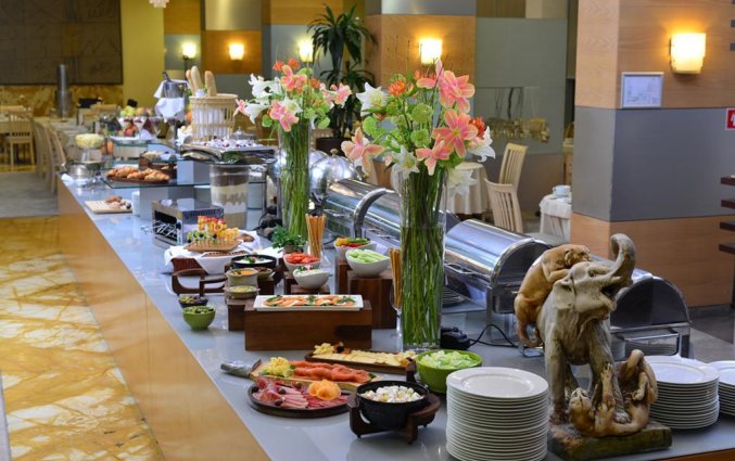 Ontbijtbuffet van hotel Best Western Premier Slon in Ljubljana