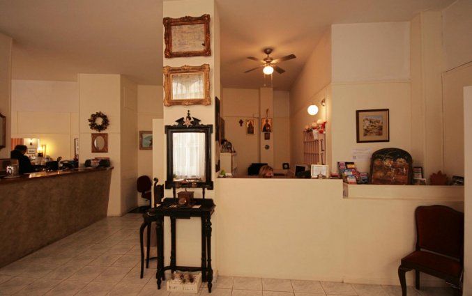 Receptie van Hotel Adams in Athene