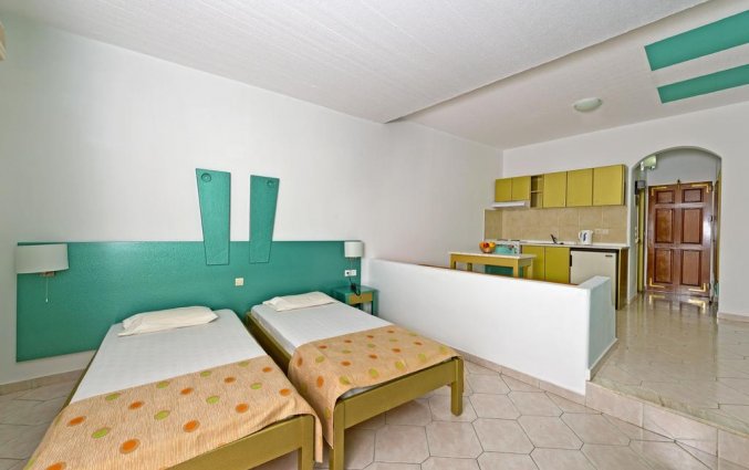 Tweepersoonskamer van Hotel Apartments Trianta Rhodos