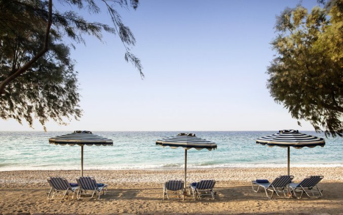 Strand van hotel Electra Palace Rhodos