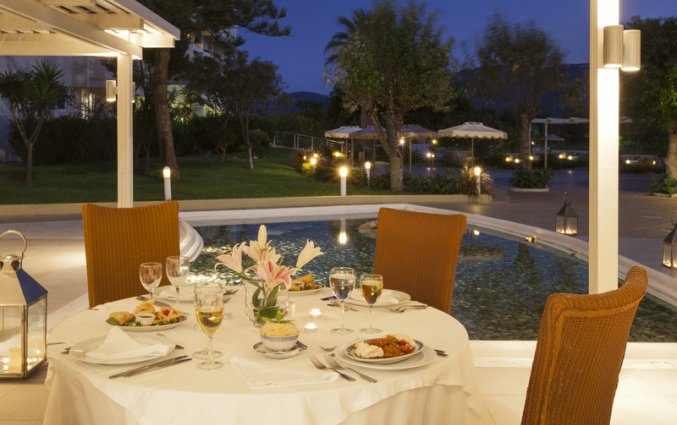 Terras bij hotel Electra Palace Rhodos