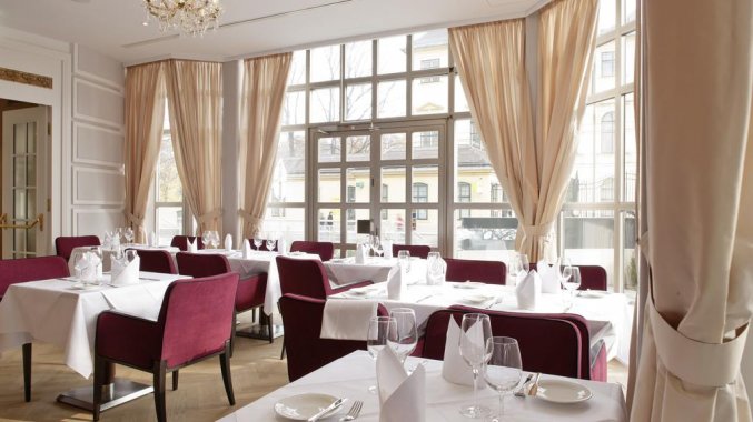 Restaurant van hotel Austria Trend Parkhotel Schönbrunn in Wenen