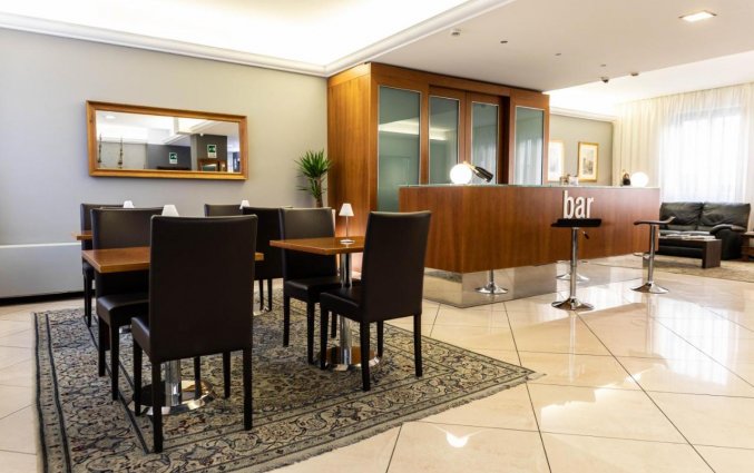 Bar van Hotel Berlino Milaan