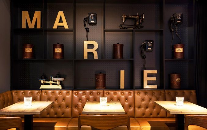 Cafe van hotel Ruby Marie stedentrip Wenen