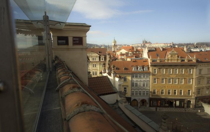 Hotel Rott Uitzicht kerstmarkt Praag