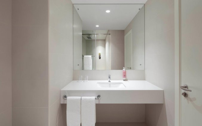 Badkamer van Hotel Rove Downtown Dubai