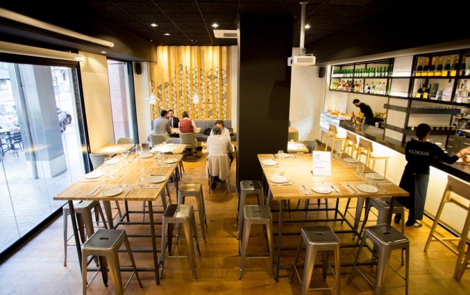 Restaurant van Hotel Rooms Ciencias in Valencia