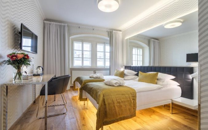 Tweepersoonskamer van Hotel Golden Star in Praag