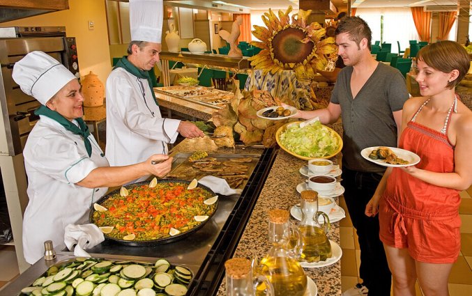 Restaurant van Hotel HSM Calas Park op Mallorca