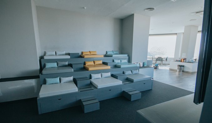 Lounge van Hotel Puerto Azul op Gran Canaria