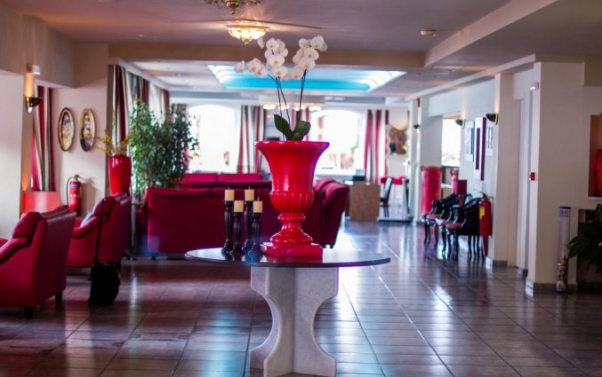 Entree in Hotel Kalyves beach op Kreta