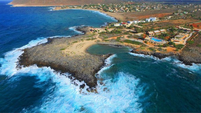 De omgeving van Zorbas Hotel Beach Village op Kreta