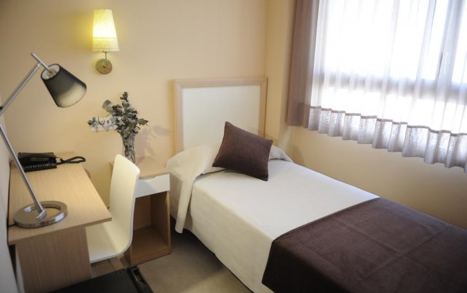 Eenpersoonskamer in hotel La City Mercado in Alicante