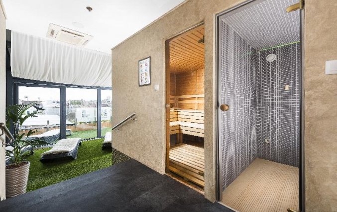 Sauna van Hotel Bo33 in Budapest