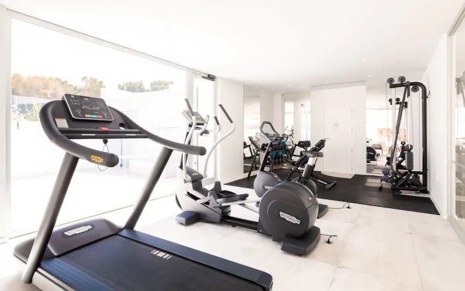 Fitnessruimte van Hotel Anfora op Ibiza