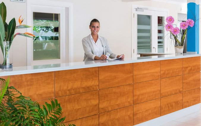 Receptie in Hotel Sorrabona aan de Costa Brava