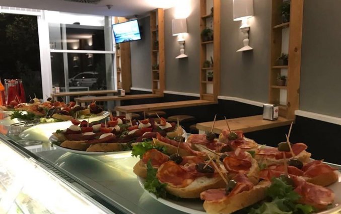 Buffet van Aparthotel Lungotuvere in Rome