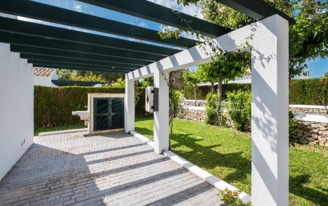 Tuin van een villa van Villa Finesse op Menorca