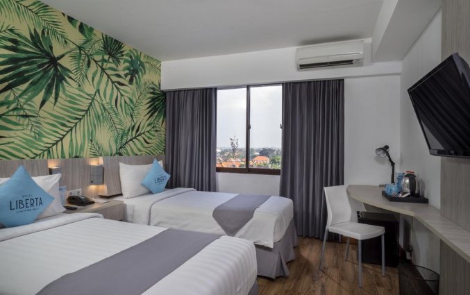 Tweepersoonskamer van Hotel Liberta Seminyak op Bali