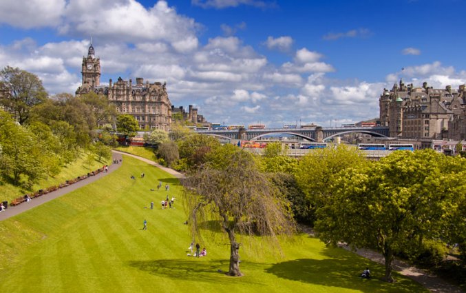 Edinburgh - Princess street gardens