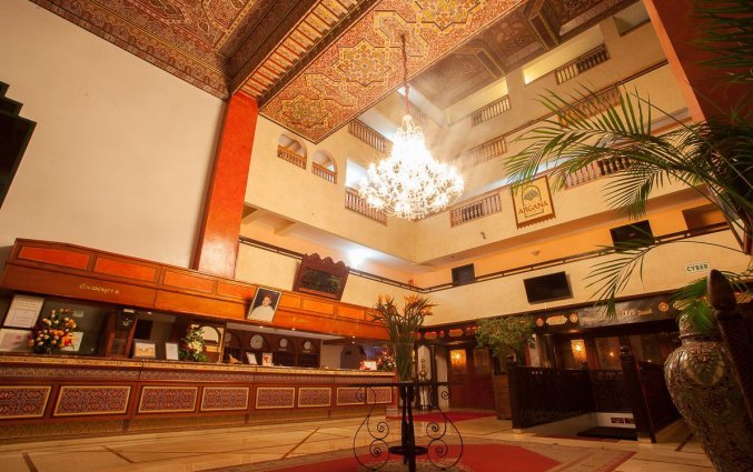 Receptie van Hotel Argana Garden in Agadir