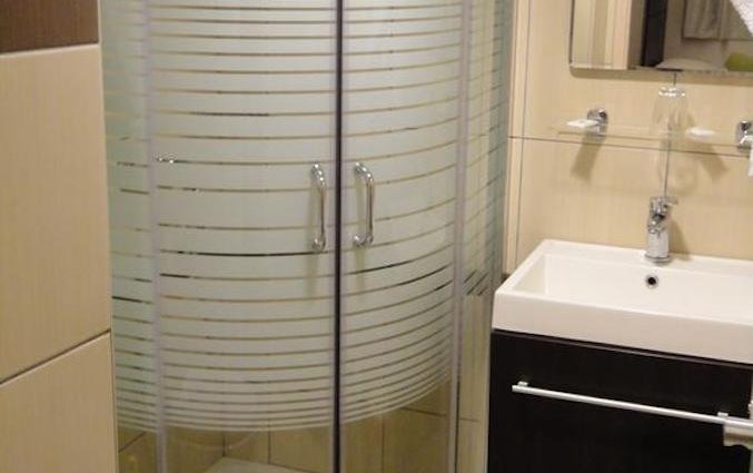 Badkamer van een tweepersoonskamer van Hotel Imperial op Kos