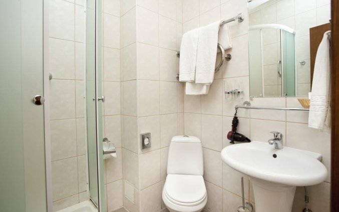 Badkamer in Hotel Monte Kristo in Riga