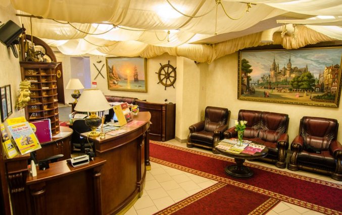 Receptie van Hotel Monte Kristo in Riga