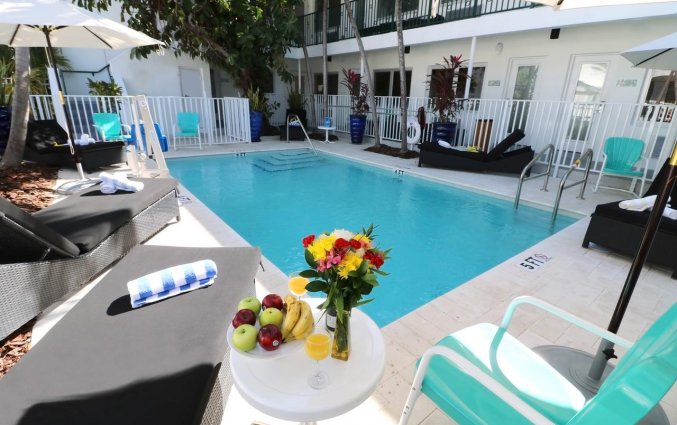 Zwembad van het appartement Seaside