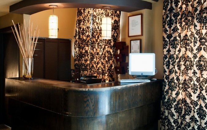 Receptie van Hotel Chelsea in Miami