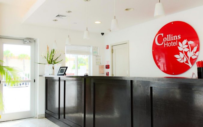 Receptie van collins hotel