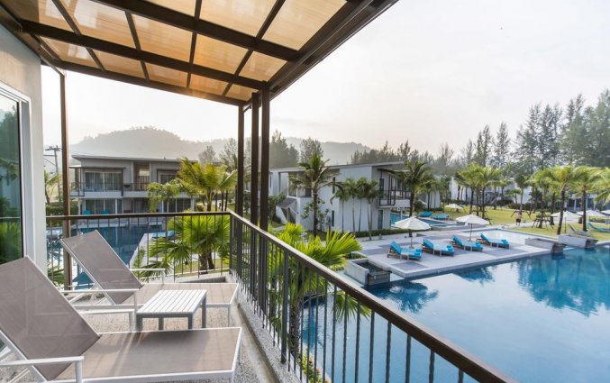 Uitzicht van Resort The Waters Khao Lak