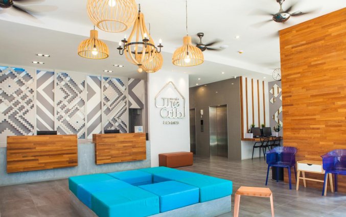 Receptie van hotel Crib Patong op Phuket