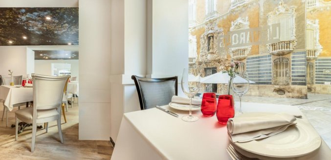 Restaurant van Hotel SH Ingles Boutique in Valencia