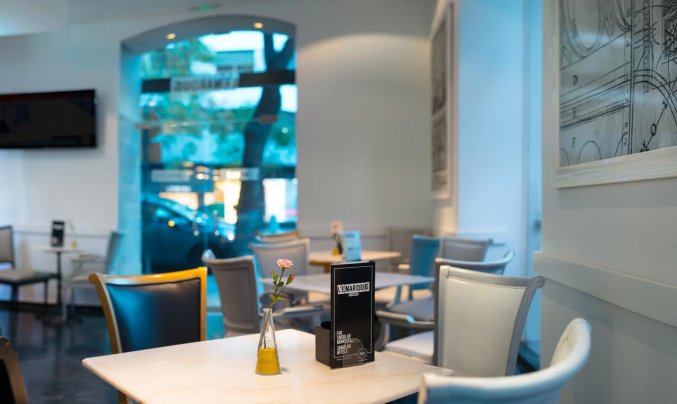 Restaurant van Hotel SH Ingles Boutique in Valencia